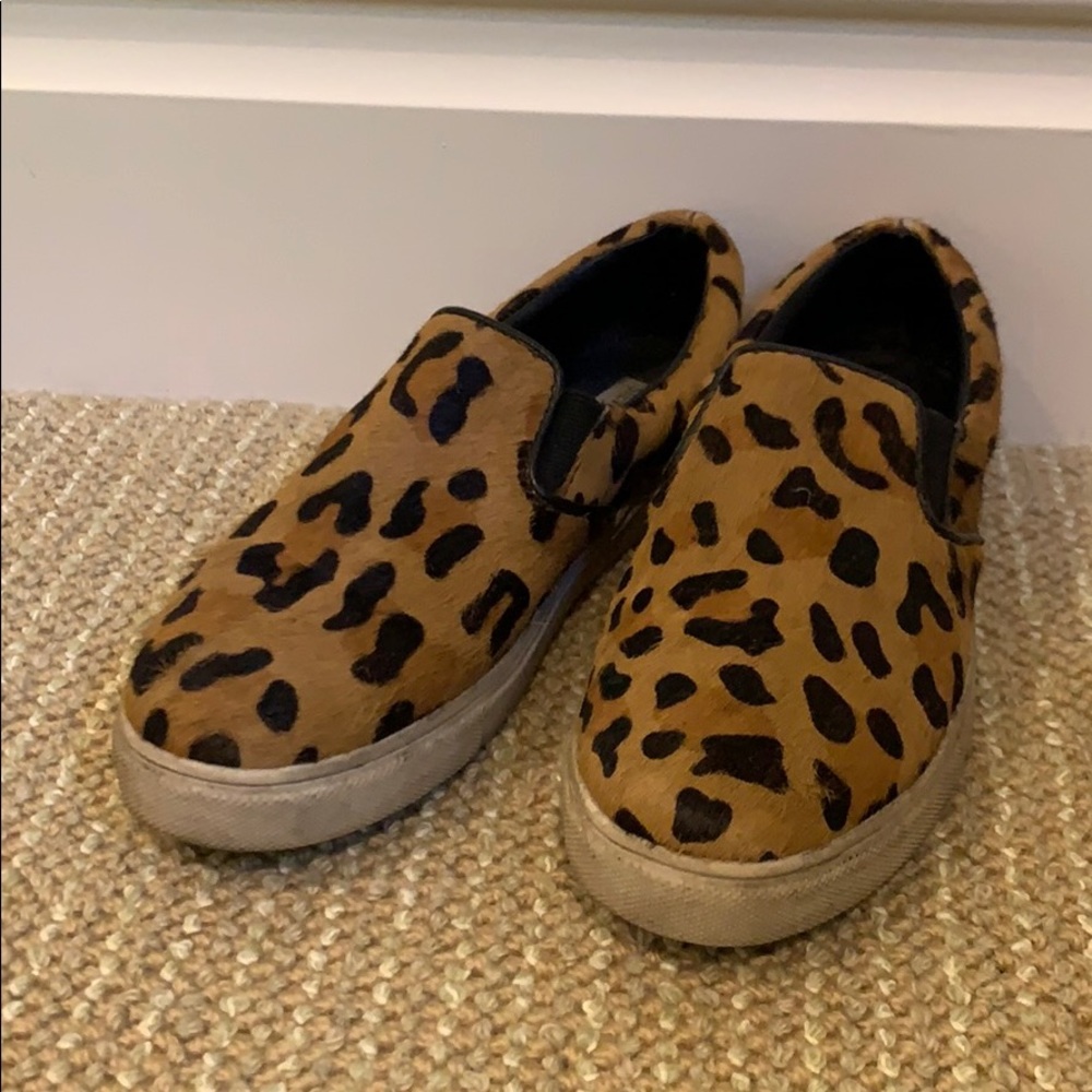 Steve Madden cheetah print-slip ons!